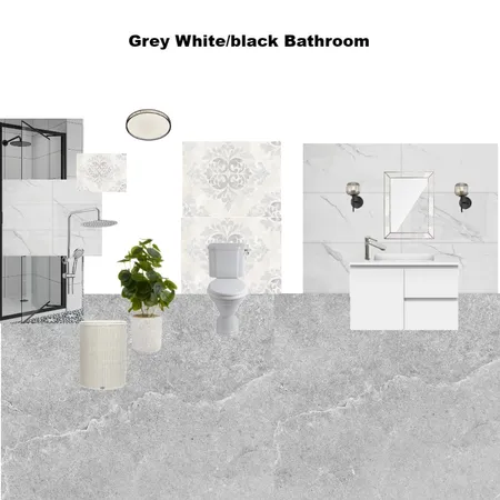 Avashni's  white bathroom Interior Design Mood Board by Asma Murekatete on Style Sourcebook