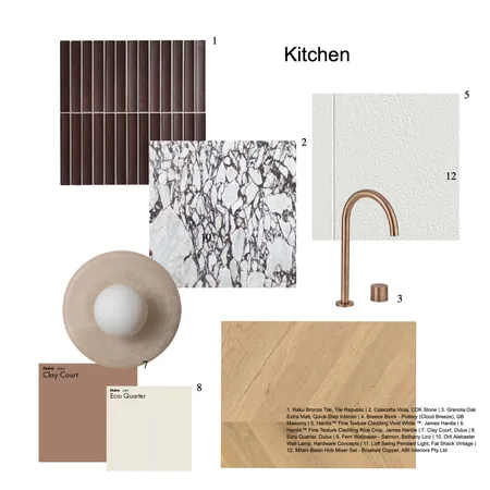 Kitchen North Adelaide Interior Design Mood Board by The Hallmark, Abbey Hall Interiors on Style Sourcebook