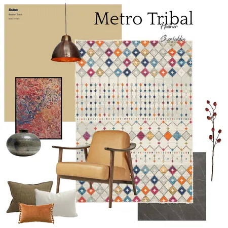 Rug Culture Urban Tribal Interior Design Mood Board by Heather Sharfeddin on Style Sourcebook