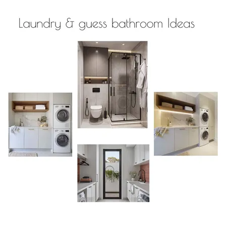 Laundry & Guest Bathroom Interior Design Mood Board by Haniff on Style Sourcebook