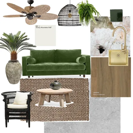 Module 3 mood board - Pool Bar Interior Design Mood Board by Heather Marie Interiors on Style Sourcebook