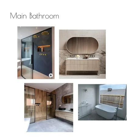 Main Bathroom Interior Design Mood Board by Haniff on Style Sourcebook