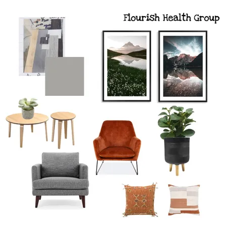 Flourish Health Group Interior Design Mood Board by Jillian on Style Sourcebook