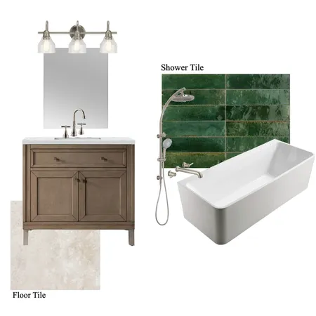 Traditional Bathroom Interior Design Mood Board by wendymontiel on Style Sourcebook