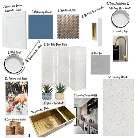 Laundry Final Interior Design Mood Board by ashmidd on Style Sourcebook