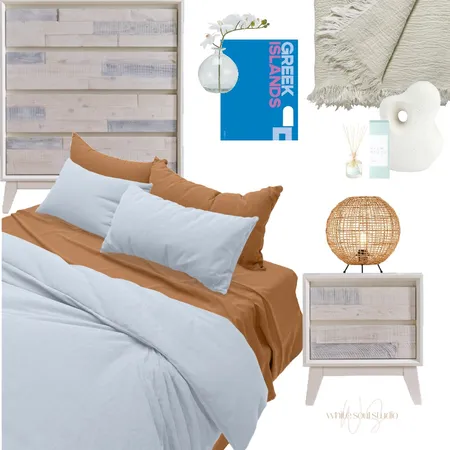 Family Home - Bedroom 2 Interior Design Mood Board by White Soul Studio on Style Sourcebook