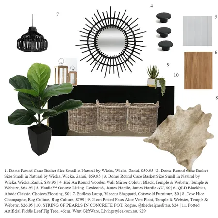 Entry Modern farmhouse Interior Design Mood Board by SarHemming on Style Sourcebook