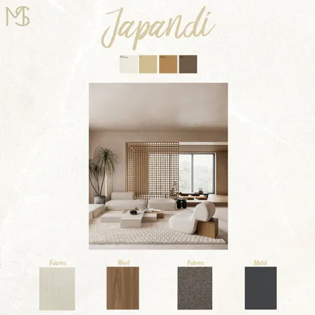 Moodboard Japandi Interior Design Mood Board by moriasegal26 on Style Sourcebook