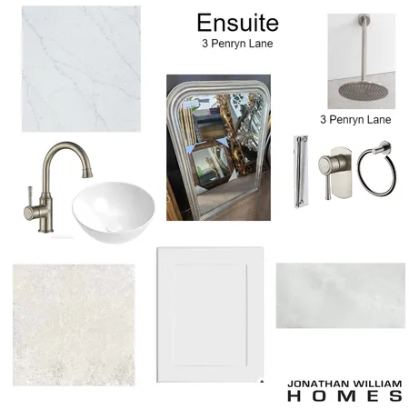 Ensuite 3 Penryn Lane Interior Design Mood Board by Belle Interiors on Style Sourcebook