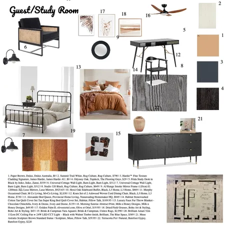 Module 9- Final Interior Design Mood Board by HBMonge on Style Sourcebook