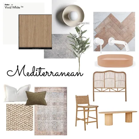 Mediterranean Interior Design Mood Board by AlyceW on Style Sourcebook