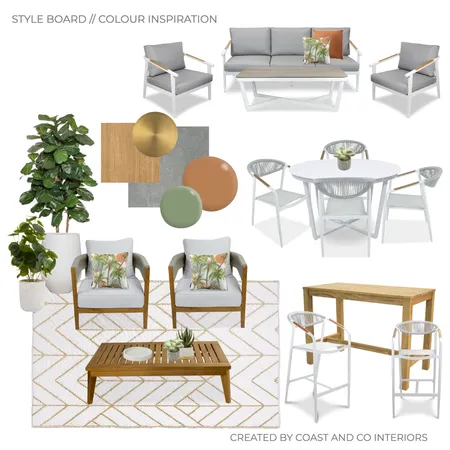 Goodlife Cafe - Outdoor Interior Design Mood Board by Coast and Co. Interiors on Style Sourcebook