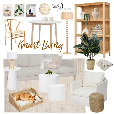 Kmart living room Interior Design Mood Board by Thediydecorator on Style Sourcebook