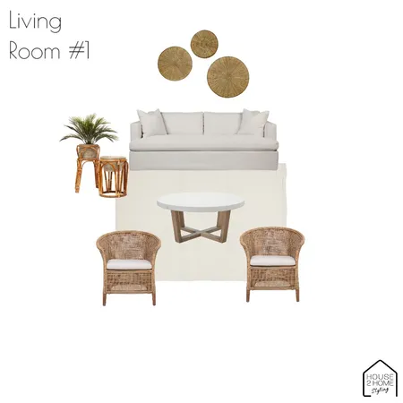 Pottsville - Living Room #1 Interior Design Mood Board by House 2 Home Styling on Style Sourcebook