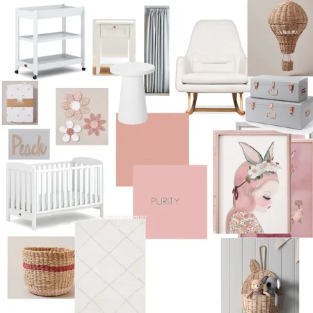 New room - girl Interior Design Mood Board by skuzmic on Style Sourcebook