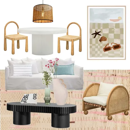 Living Room Interior Design Mood Board by Bianco Design Co on Style Sourcebook