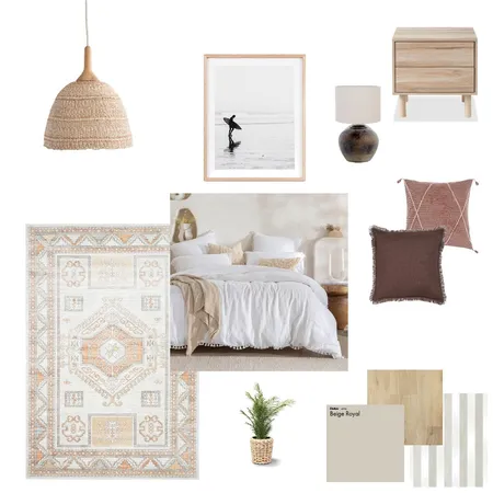 coastal bed Interior Design Mood Board by mciscato97@gmail.com on Style Sourcebook