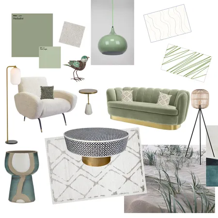 Vintage/ modern Beach Grass Interior Design Mood Board by Samantha_Ane on Style Sourcebook