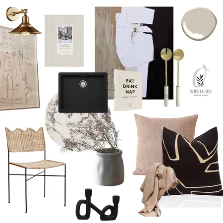 MBM2 Interior Design Mood Board by Oleander & Finch Interiors on Style Sourcebook