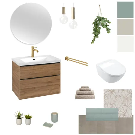 Module 9 - Bathroom alt Interior Design Mood Board by Svea Deutsch on Style Sourcebook