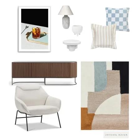 Mid-Century Modern Interior Design Mood Board by envisual design on Style Sourcebook