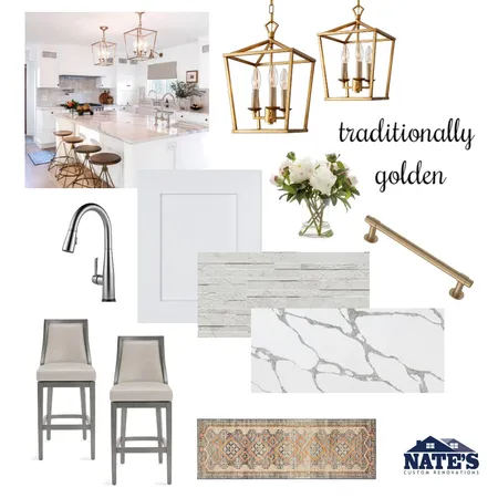 traditionally golden Interior Design Mood Board by lincolnrenovations on Style Sourcebook