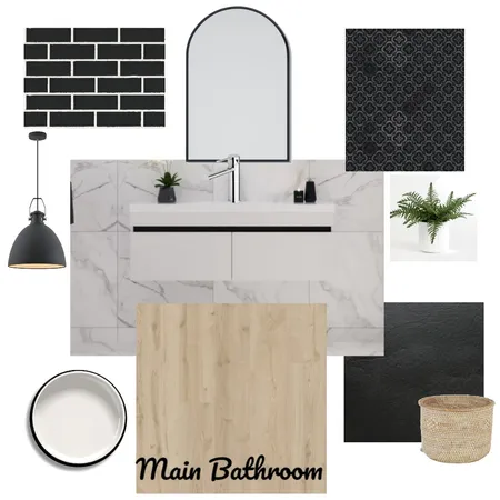 McKenzie Main Bathroom Interior Design Mood Board by Perfect on Style Sourcebook