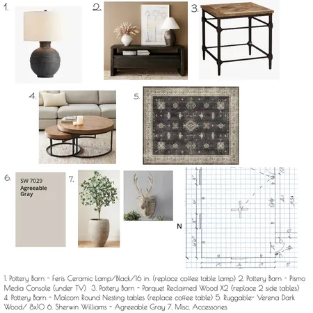 Den/ManCave Update Interior Design Mood Board by Tammieaw721 on Style Sourcebook