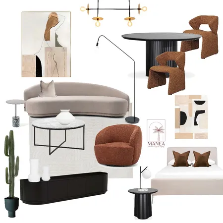 Minimalist home Interior Design Mood Board by Manea Interior Design & Styling on Style Sourcebook