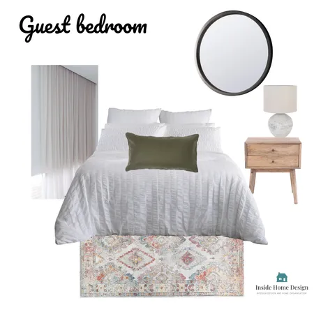 Guest room Interior Design Mood Board by insidehomedesign on Style Sourcebook