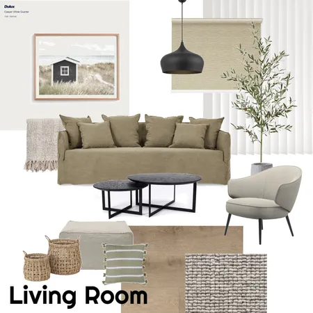 Living Area Interior Design Mood Board by BlueMileDesigns on Style Sourcebook