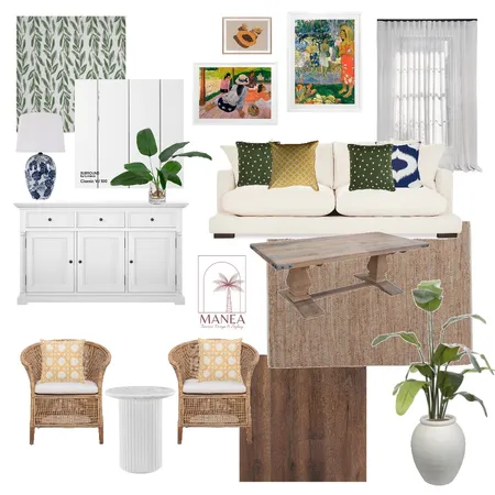 Hamptons with Colour Interior Design Mood Board by Manea Interior Design & Styling on Style Sourcebook