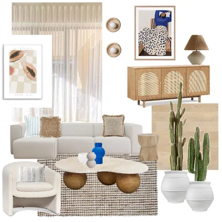 Mediterranean Living Interior Design Mood Board by Manea Interior Design & Styling on Style Sourcebook