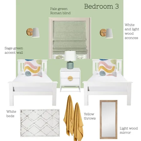 9 Perissa - Bedroom 3 Interior Design Mood Board by STK on Style Sourcebook