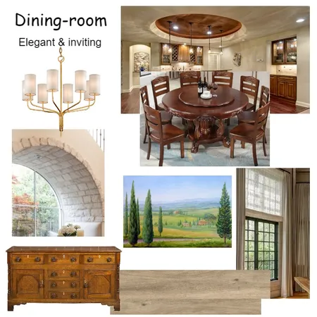 Dining-room Interior Design Mood Board by Larissabo on Style Sourcebook