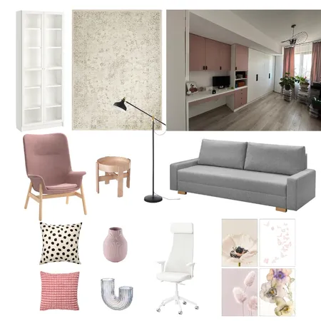 Birou Raluca Interior Design Mood Board by Designful.ro on Style Sourcebook