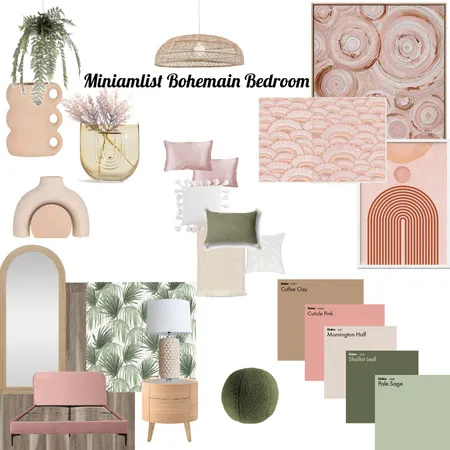 Minimalist Bohemian Mood Board Interior Design Mood Board by Kore Interiors on Style Sourcebook