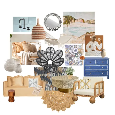 BOHO Interior Design Mood Board by KohlerDesign on Style Sourcebook