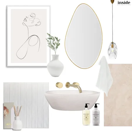 powderoom Interior Design Mood Board by rhial on Style Sourcebook