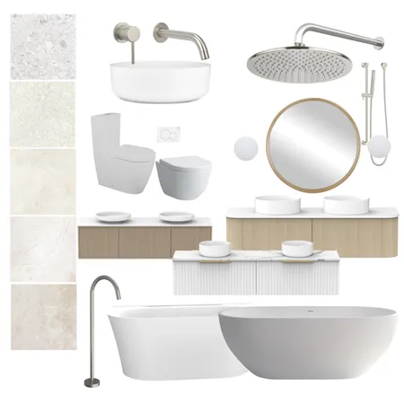 KPW-Bathrooms Interior Design Mood Board by Lisa Mearns Design on Style Sourcebook