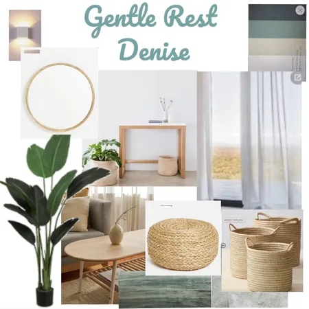 Client Denise Gentle Rest Interior Design Mood Board by ShannonCastle on Style Sourcebook