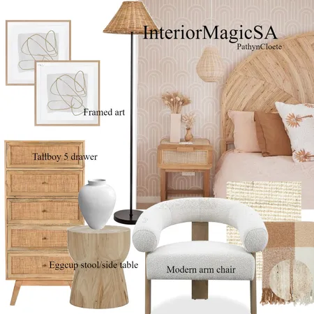 Bedroom design Interior Design Mood Board by Interiormagic SA on Style Sourcebook