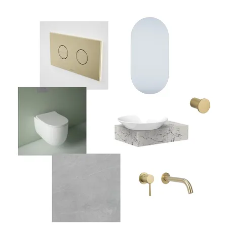 powder room Interior Design Mood Board by mversace87 on Style Sourcebook