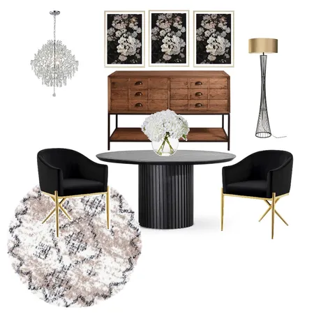 Dining room freestyle Interior Design Mood Board by NetworkInteriors on Style Sourcebook