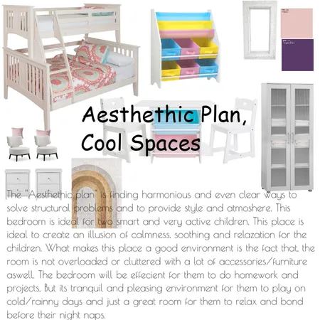 Girls Bedroom Interior Design Mood Board by Loyiso Notununu on Style Sourcebook