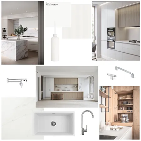 Moodboard - Drew and Leah Kitchen Interior Design Mood Board by Jennifer Kapur on Style Sourcebook