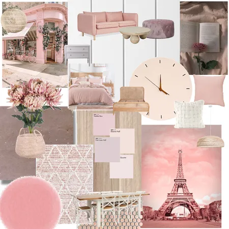 Girly Mood Interior Design Mood Board by chanel on Style Sourcebook