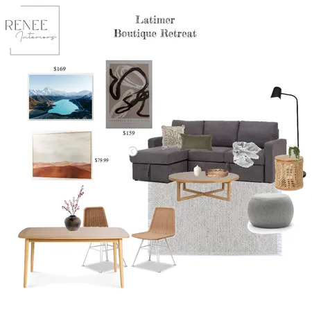 Latimer Boutique Retreat Interior Design Mood Board by Renee Interiors on Style Sourcebook