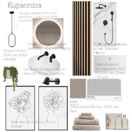 Bathroom Interior Design Mood Board by acikovic on Style Sourcebook