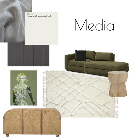 Media Interior Design Mood Board by jordant on Style Sourcebook